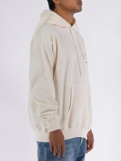 DROLE DE MONSIEUR Felpe<FELPA HOODIE NOT FROM PARIS Beige, Nero