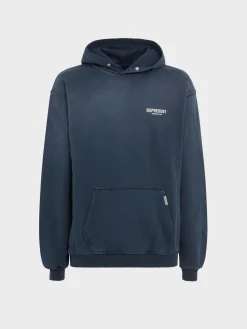 REPRESENT CLOTHING Felpe<FELPA HOODIE OWNERS CLUB Bianco, Blu