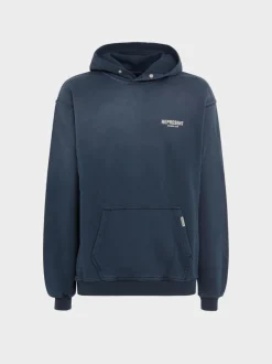 REPRESENT CLOTHING Felpe<FELPA HOODIE OWNERS CLUB Bianco, Blu