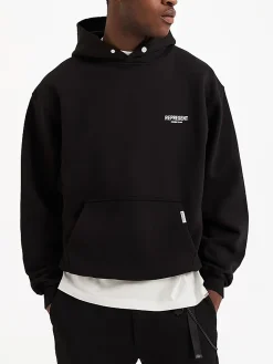 REPRESENT CLOTHING Felpe<FELPA HOODIE OWNERS CLUB Bianco, Nero
