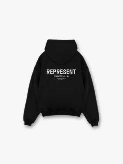 REPRESENT CLOTHING Felpe<FELPA HOODIE OWNERS CLUB Bianco, Nero