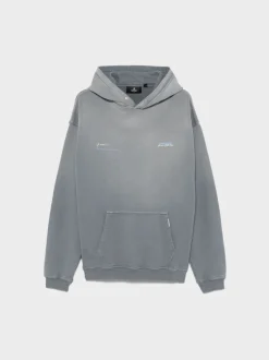 REPRESENT CLOTHING Felpe<FELPA HOODIE PATRON OF THE CLUB Azzurro, Bianco, Grigio