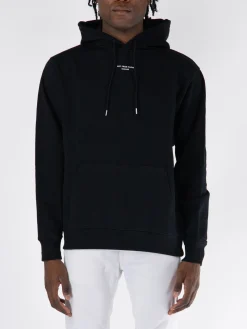 FELPA HOODIE SLOGAN Felpe<CLASSIQUE Bianco, Nero