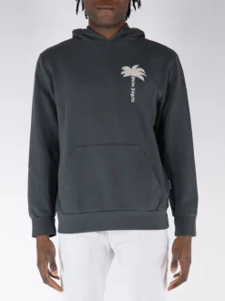 PALM ANGELS Felpe<FELPA HOODIE THE PALM GD Grigio