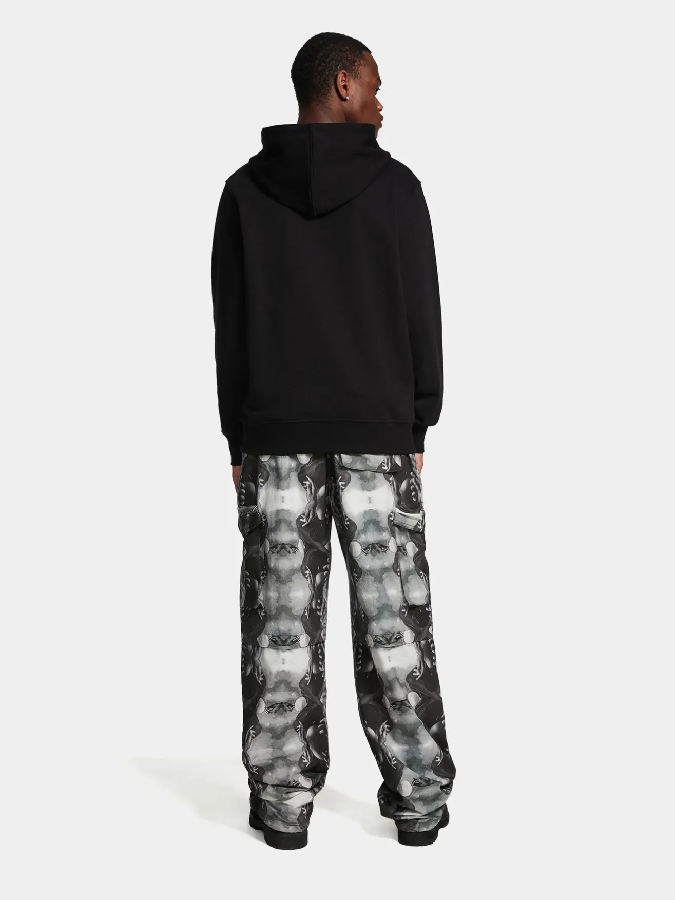 DAILY PAPER Felpe<FELPA HOODIE UNIFIED TYPE Nero