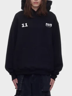 NAHMIAS Felpe<FELPA HOODIE VULTURE Bianco, Nero