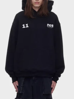 NAHMIAS Felpe<FELPA HOODIE VULTURE Bianco, Nero
