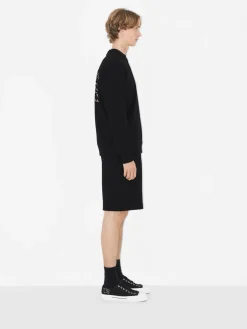 BURBERRY Felpe<FELPA IN COTONE CON EKD CHECK Nero
