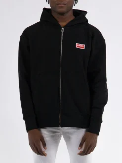 KENZO Felpe<FELPA PARIS OVERSIZED ZIP UP Bianco, Nero, Rosso
