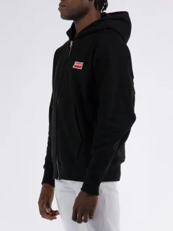KENZO Felpe<FELPA PARIS OVERSIZED ZIP UP Bianco, Nero, Rosso