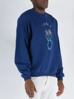 DROLE DE MONSIEUR Felpe<FELPA LE VADE Blu