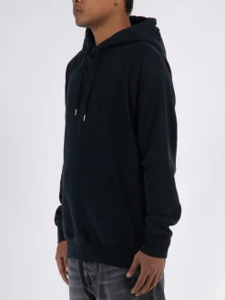 POP TRADING COMPANY Felpe<FELPA LOGO CON CAPPUCCIO Nero