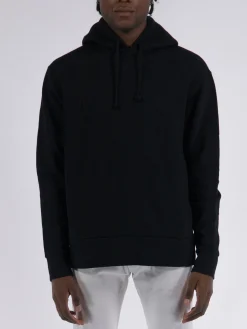 JW ANDERSON Felpe<FELPA LOGO EMBROIDERY HOODIE Nero