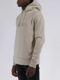JW ANDERSON Felpe<FELPA LOGO EMBROIDERY HOODIE Beige