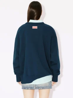 KENZO Felpe<FELPA LUCKY TIGER UNISEX Arancione, Blu