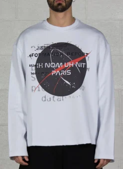 Felpe<FELPA NASA Bianco