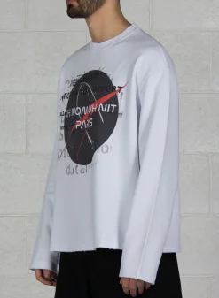Felpe<FELPA NASA Bianco