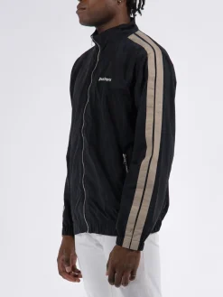 PALM ANGELS Felpe<FELPA NYLON TRACK Nero