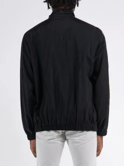 PALM ANGELS Felpe<FELPA NYLON TRACK Nero
