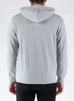 Felpe<FELPA PLAY ZIPPED HOODED Grigio