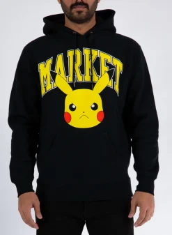 MARKET Felpe<FELPA POKEMON PIKACHU ARC Giallo, Nero