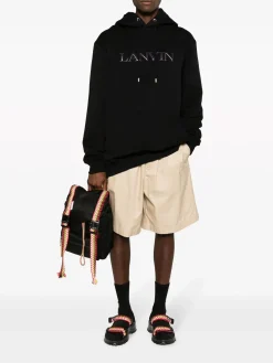 LANVIN Felpe<FELPA PUFFER OVERSIZED Nero