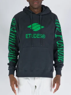 ÉTUDES Felpe<FELPA RACING ECO Nero, Verde