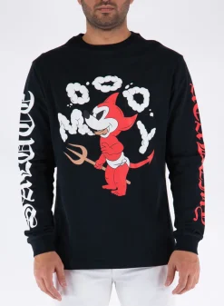 SALUTE-EVAE Felpe<FELPA SAD EXPRESS LONG SLEEVE Bianco, Nero, Rosso