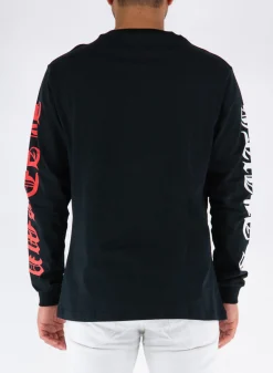 SALUTE-EVAE Felpe<FELPA SAD EXPRESS LONG SLEEVE Bianco, Nero, Rosso