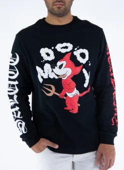 SALUTE-EVAE Felpe<FELPA SAD EXPRESS LONG SLEEVE Bianco, Nero, Rosso
