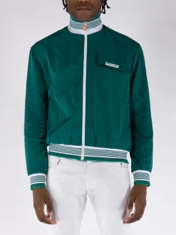 CASABLANCA Felpe<FELPA SHELL SUIT Bianco, Verde