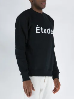 ÉTUDES Felpe<FELPA STORY ETUDES Bianco, Nero
