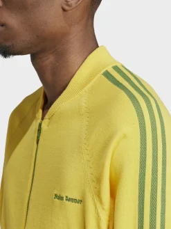 ADIDAS X WALES BONNER Felpe<FELPA TRACK NEW KNIT FULL ZIP WALES BONNER UNISEX Giallo, Verde