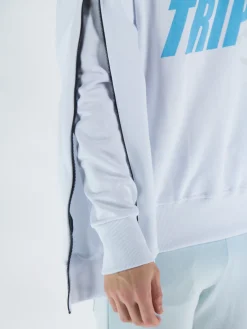 MAUNA-KEA Felpe<FELPA TRIP J CREWNECK Azzurro, Bianco