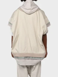 MAISON MIHARA YASUHIRO Felpe<FELPA TRIPLE LAYERED Beige