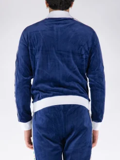 CASABLANCA Felpe<FELPA VELOUR LAUREL Bianco, Blu