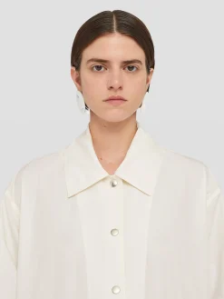 JIL SANDER Giacche<GIACCA Bianco