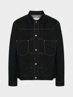 SACAI Giacche<GIACCA DENIM Nero