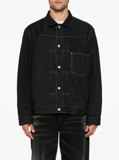 SACAI Giacche<GIACCA DENIM Nero
