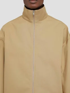 JIL SANDER Giacche<GIACCA A COLLO ALTO Beige