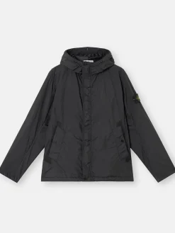 STONE ISLAND Giacche<GIACCA A VENTO CRINKLE REPS R-NY ANTIPIOGGIA Giallo, Nero, Verde