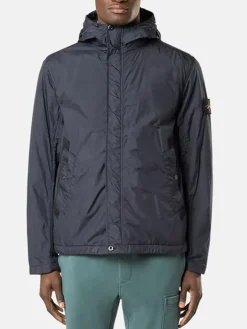 STONE ISLAND Giacche<GIACCA A VENTO CRINKLE REPS R-NY ANTIPIOGGIA Bianco, Blu, Giallo, Nero