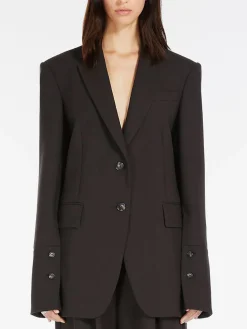 SPORTMAX Giacche<GIACCA AFRO Marrone