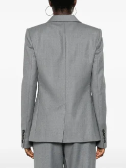 STELLA MCCARTNEY Giacche<GIACCA BLAZER MONOPETTO Grigio