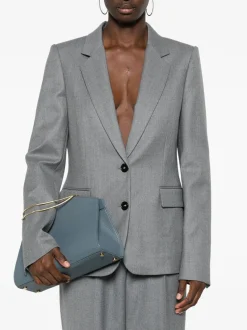 STELLA MCCARTNEY Giacche<GIACCA BLAZER MONOPETTO Grigio