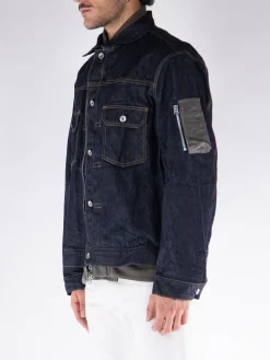 SACAI Giacche<GIACCA SA IN DENIM Blu