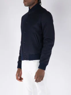 PT Giacche<GIACCA BOMBER Blu