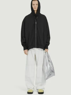 MM6 MAISON MARGIELA Giacche<GIACCA BOMBER IN TWILL DI COTONE Nero