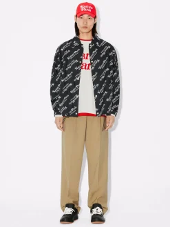 KENZO Giacche<GIACCA BY VERDY WINDBREAKER Bianco, Nero