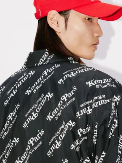 KENZO Giacche<GIACCA BY VERDY WINDBREAKER Bianco, Nero